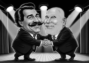 Brasil x Venezuela: teatro das tesouras