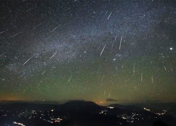 Grande chuva de meteoros ocorre na noite desta sexta