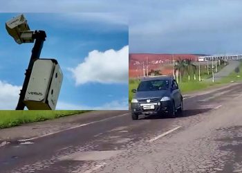 Radar instalado na BR-458 é vandalizado em menos de 24 horas