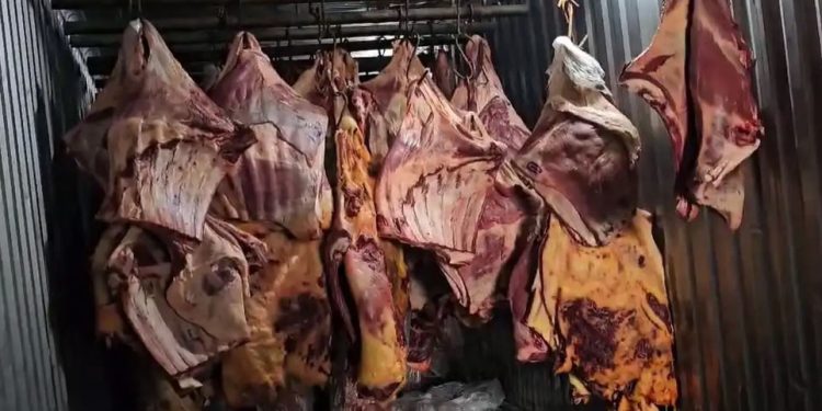 Empresa revendia carne que estragou durante enchentes no Sul