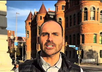Eduardo Bolsonaro exilado nos EUA