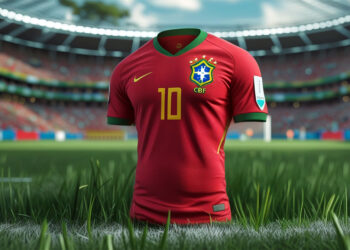 Brasil inova e poderá ter camisa vermelha na Copa 2026, diz site