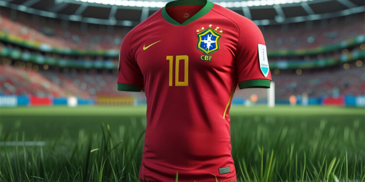 Brasil inova e poderá ter camisa vermelha na Copa 2026, diz site