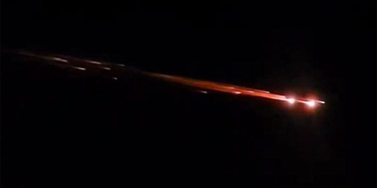 “Bola de fogo” vista no céu do Vale do Aço pode ser destroços da SpaceX