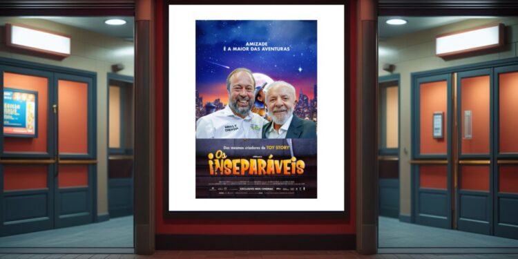 Em cartaz: “Os Inseparáveis”; estrelando Lula e Alexandre Silveira