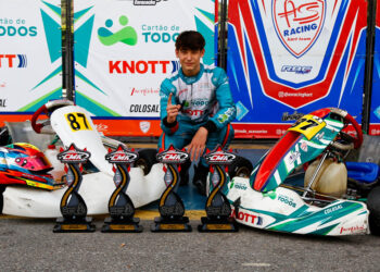 Alejo Caracoche conquista dois títulos no Mineiro de Kart e mira a Copa Brasil