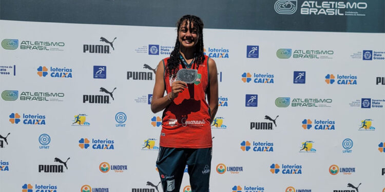 Atleta da Usipa conquista vice-campeonato brasileiro no heptatlo Sub-18