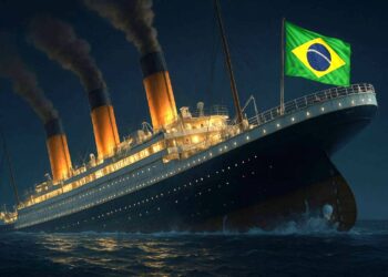 O iceberg aproxima-se perigosamente de nossas margens plácidas