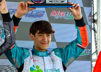 Piloto argentino radicado em Ipatinga brilha com dois pódios na Copa São Paulo de Kart