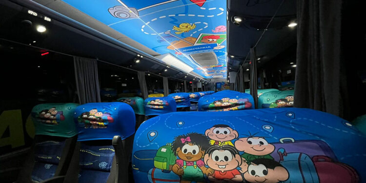 Ônibus da Turma da Mônica chega ao Shopping Vale do Aço com programação infantil gratuita