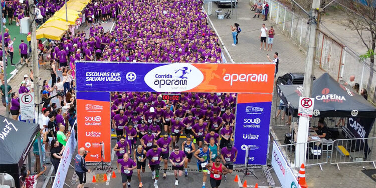 1ª Corrida Aperam Sipat movimenta o Vale do Aço e arrecada 6 toneladas de alimentos