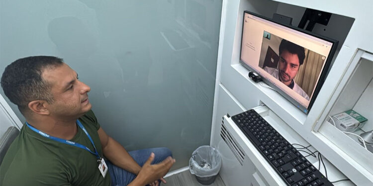 Ipatinga inicia projeto piloto de cabines de telemedicina no SUS