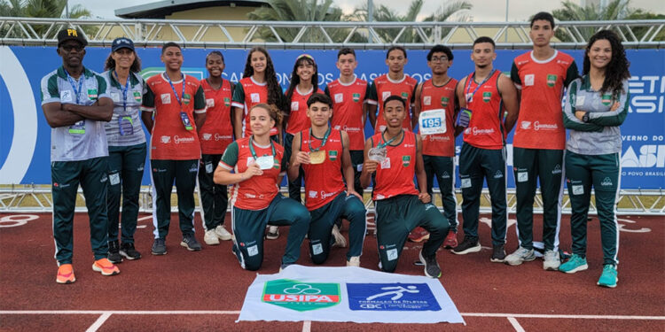Usipa conquista pódios e destaque nacional no Campeonato Brasileiro de Atletismo