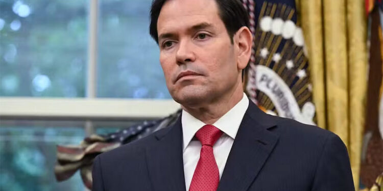 Rubio sinaliza pressão sobre Delcy Rodríguez em discurso no Senado dos EUA
