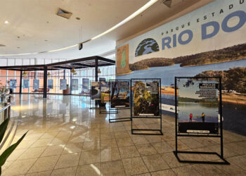 Parque Estadual do Rio Doce expõe em shopping de Ipatinga
