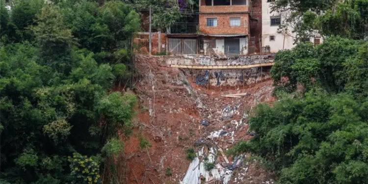 Minas Gerais tem maior área urbana em encostas íngremes no país