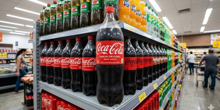 Coca-Cola substitui garrafas tradicionais pet litro