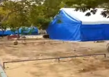 Área de camping da Lagoa Silvana é interditada após vistoria do Corpo de Bombeiros