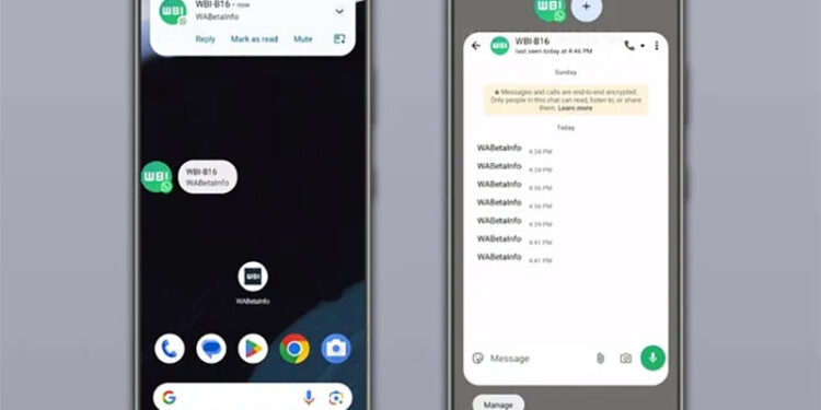 WhatsApp muda visual e ganha bolhas de notificações no Android