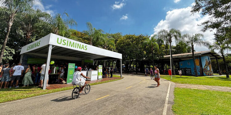 Usiminas celebra aniversário de Ipatinga com ações para a comunidade no Parque Ipanema