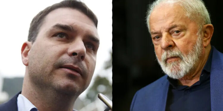 Pesquisa aponta Flávio com 47% e Lula 44% em um provável 2º turno