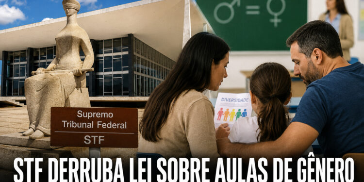 STF derruba lei sobre aulas de gênero