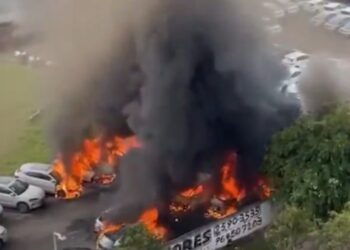 Colisão de helicópteros deixa seis mortos no Rio