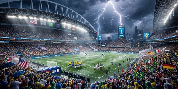 Fifa mantém horário de Brasil x Noruega e segue protocolo para tempestades