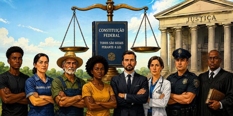 A democracia da balança: quem pesa a lei, quem julga a justiça?