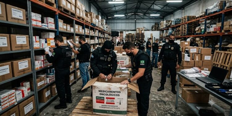 Tráfico de drogas desviava remédios para câncer