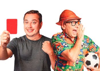 Mução e Renan da Resenha unem gerações do humor nordestino em Ipatinga
