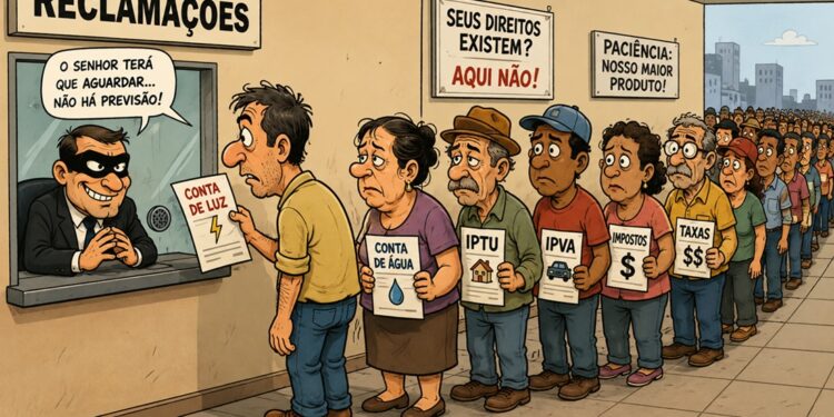 Quem rouba o tempo do cidadão também o está lesando