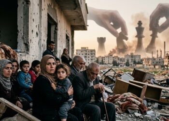 O jogo prolongado da geopolítica e o sacrifício das populações