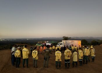 Parque do Rio Doce realiza queima prescrita em Timóteo