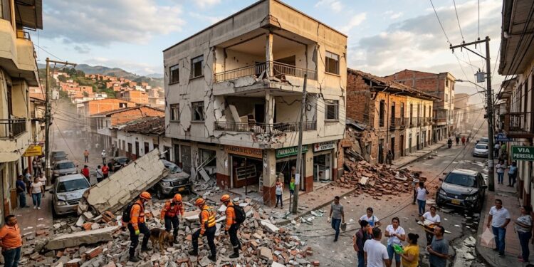 Forte terremoto de magnitude 7,4 atinge a Colômbia