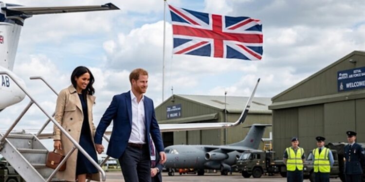 Harry e Meghan planejam retornar ao Reino Unido