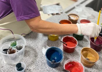 Projeto abre vagas para transformar resíduo siderúrgico em arte