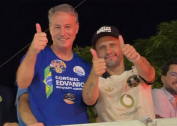 Cleitinho reforça apoio ao Coronel Edvanio durante agenda pelo Vale do Aço