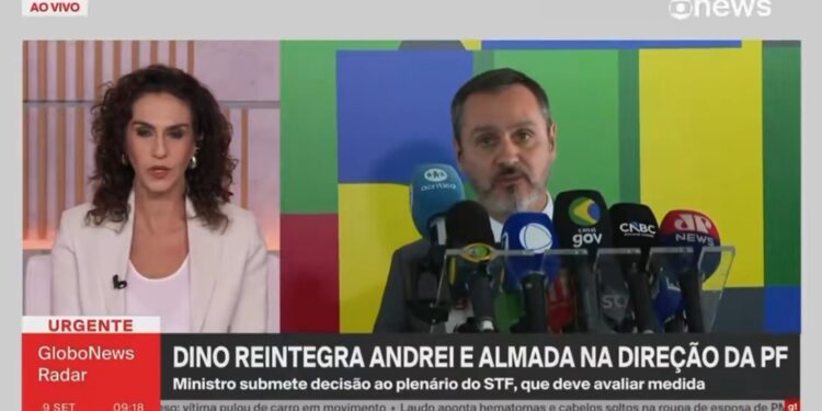Jornalista critica interferência de Flávio Dino em processo no STF