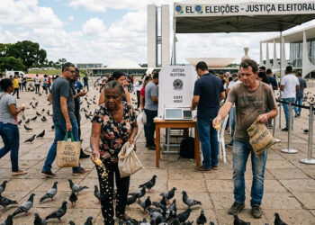 Milho aos pombos — e o eleitor, vai continuar na praça?
