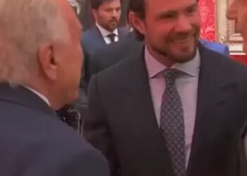 Vídeo vetado mostra autoridades em recepção do Banco Master