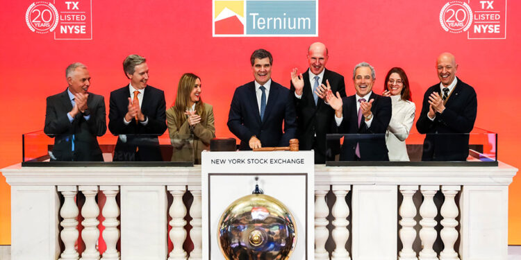 No ano em que comemora 20 anos na Bolsa de NY, Ternium reforça compromisso com o Brasil