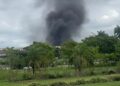 Incêndio atinge área industrial da Usiminas em Ipatinga