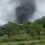 Incêndio atinge área industrial da Usiminas em Ipatinga